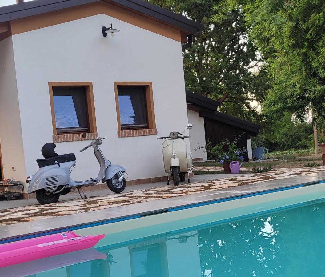 La Meridiana B&B คาซาเล ซุล ซิเล ภายนอก รูปภาพ
