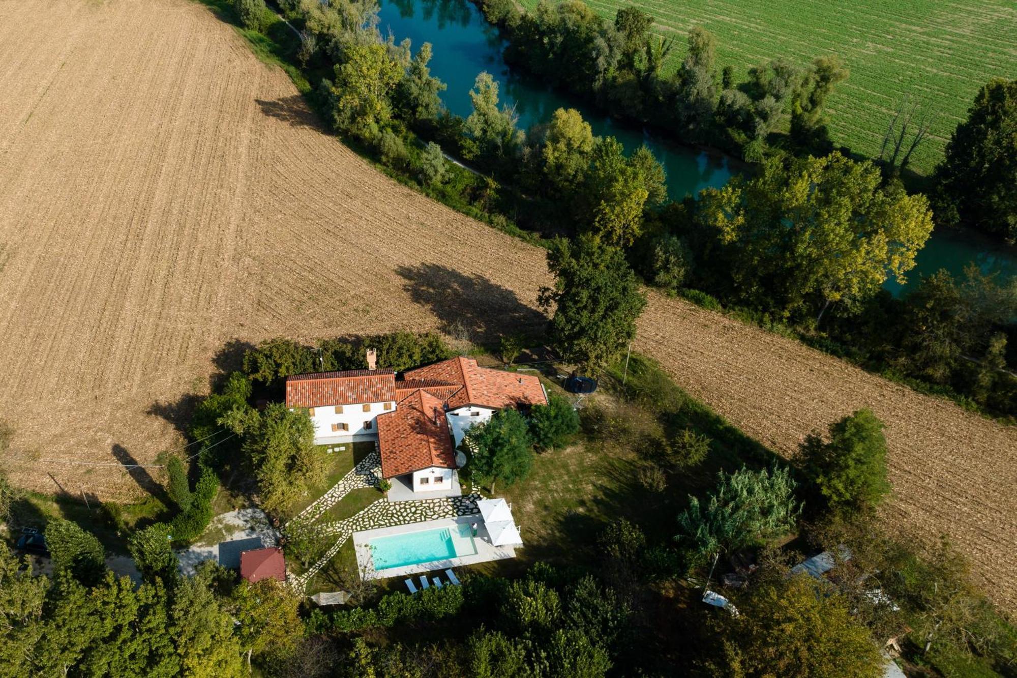 La Meridiana B&B คาซาเล ซุล ซิเล ภายนอก รูปภาพ